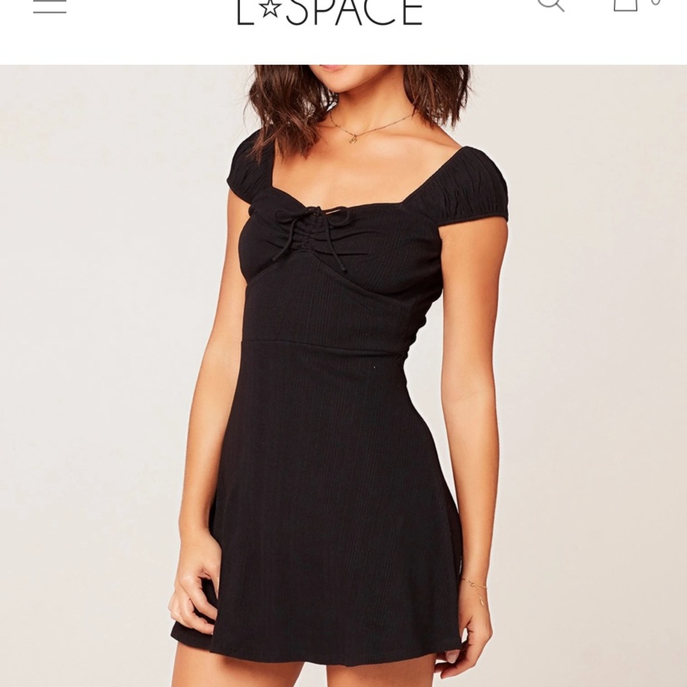 LSpace black Sirena dress